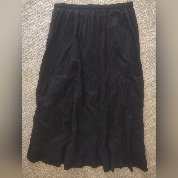 Christine Gerard Skirt XL Black - Picture 5 of 11
